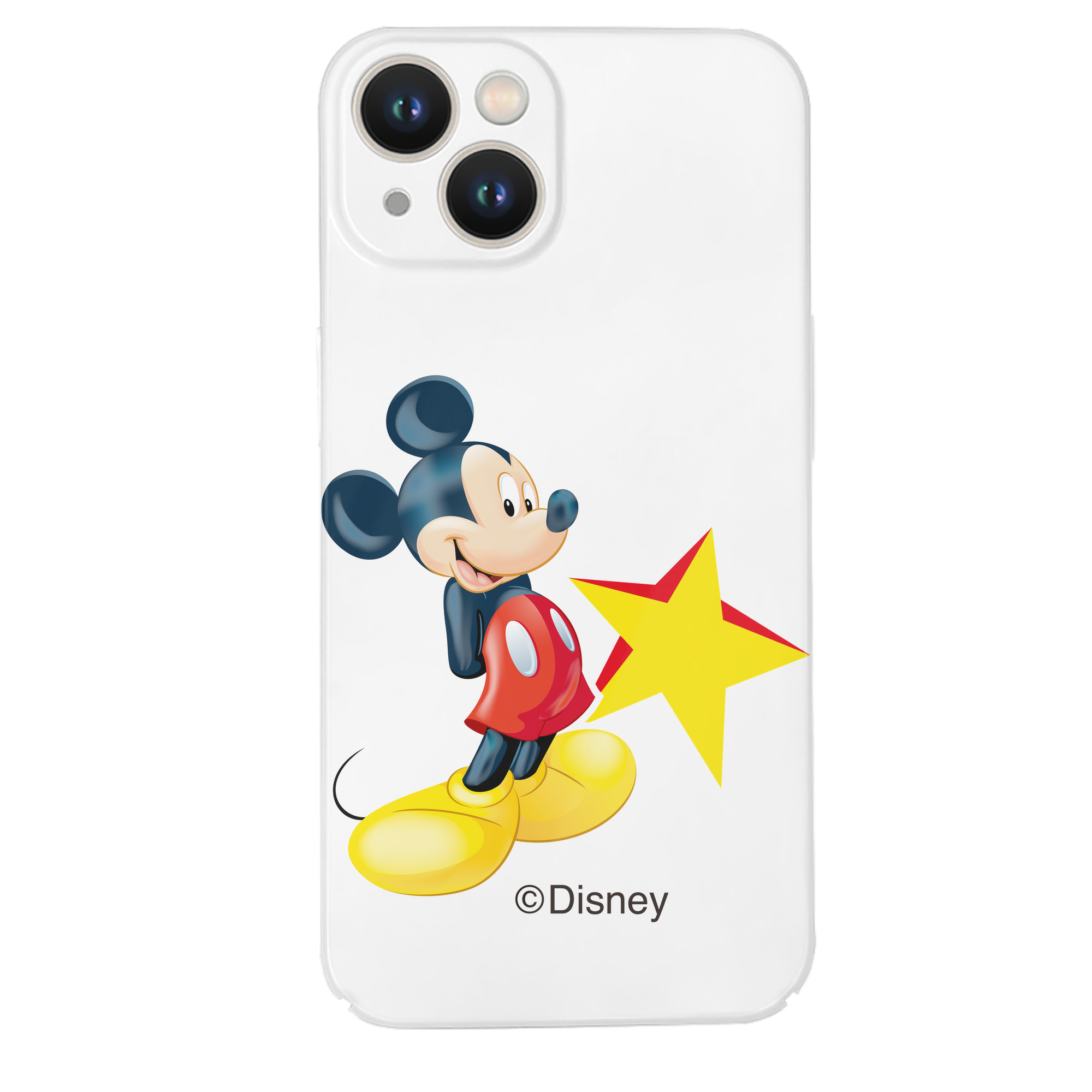 （画像用） ミッキーマウス Mickey Mouse 【iPhone 14シリーズ対応】ハードケース